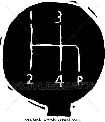 Clipart - Gear Knob. Fotosearch