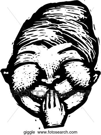 Giggle View Large Clip Art Graphic Clipart - Giggle. Fotosearch