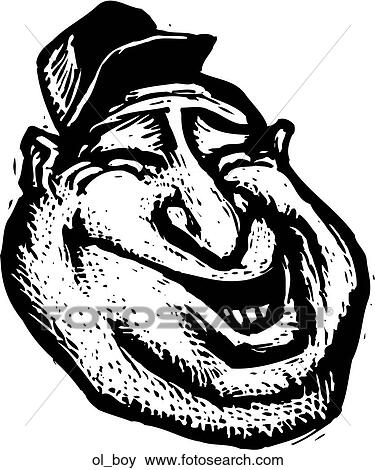 Clip Art - Good ol' Boy. Fotosearch