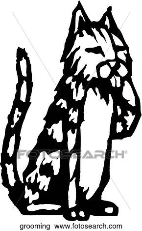 Grooming View Large Clip Art Graphic Clipart - Grooming. Fotosearch