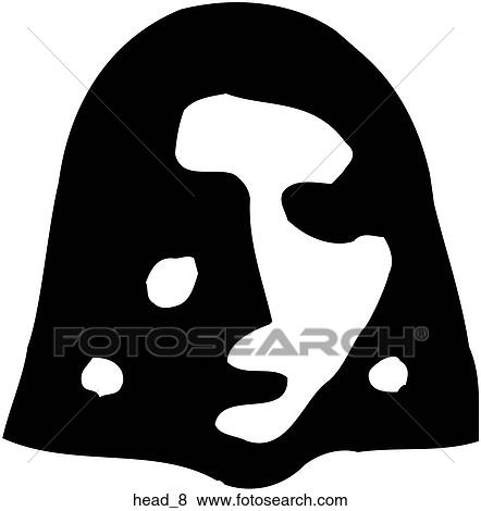 Clip Art - Head 8. Fotosearch