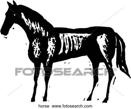 Clipart - Horse. Fotosearch