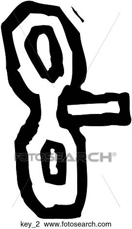 Clipart - Key 2. Fotosearch