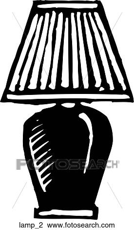 Lamp 2 View Large Clip Art Graphic Clipart - Lamp 2. Fotosearch