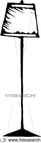 Clipart - Lamp 3. Fotosearch