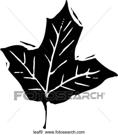 Leaf 9 View Large Clip Art Graphic Clip Art - Leaf 9. Fotosearch