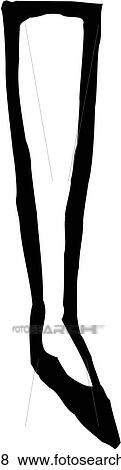 Clip Art - Leg 18. Fotosearch
