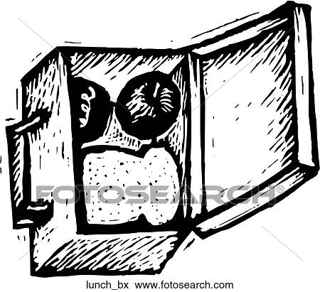 Clip Art - Lunch Box. Fotosearch
