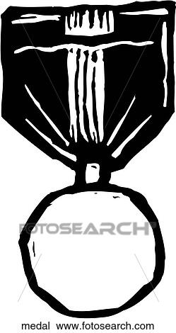 Clipart - Medal. Fotosearch
