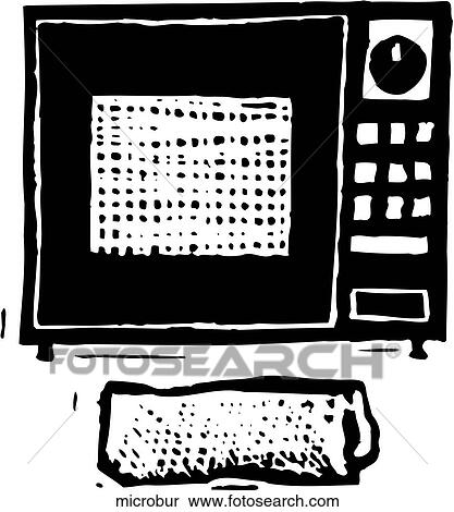 Clipart - Microwave Burrito. Fotosearch