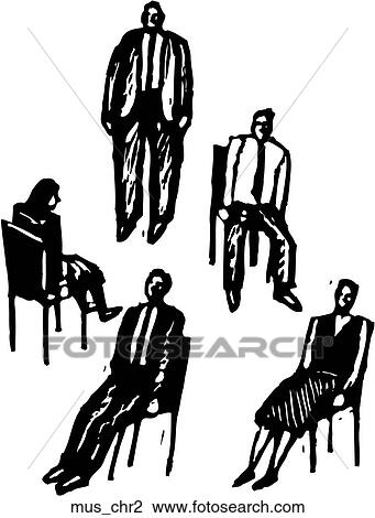 Clipart - Musical Chairs 2. Fotosearch