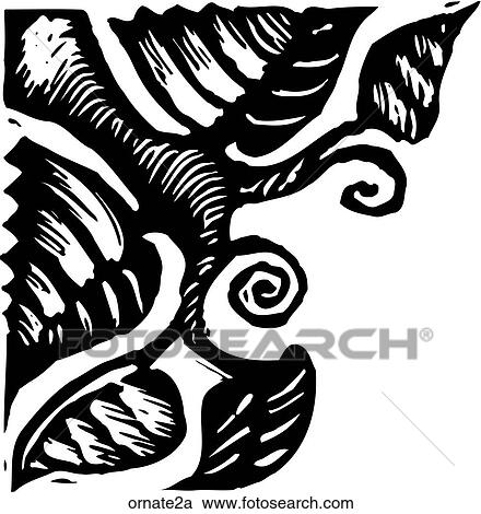 Ornate 2a View Large Clip Art Graphic Clipart - Ornate 2a. Fotosearch