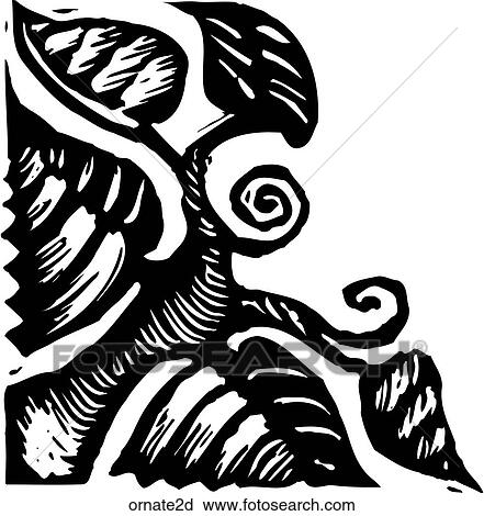 Ornate 2d View Large Clip Art Graphic Clipart - Ornate 2d. Fotosearch