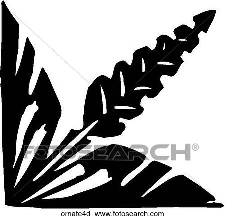 Ornate 4d View Large Clip Art Graphic Clipart - Ornate 4d. Fotosearch