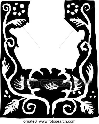 Clip Art - Ornate 6. Fotosearch