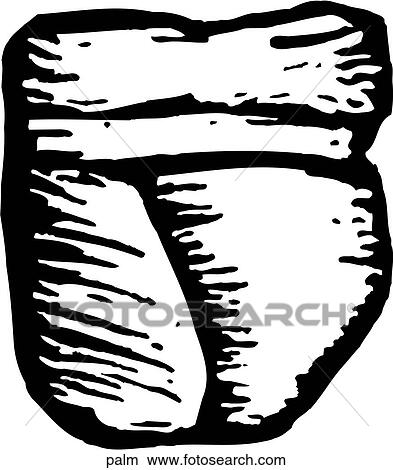 Palm View Large Clip Art Graphic Clipart - Palm. Fotosearch