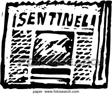 Paper View Large Clip Art Graphic Clipart - Paper. Fotosearch