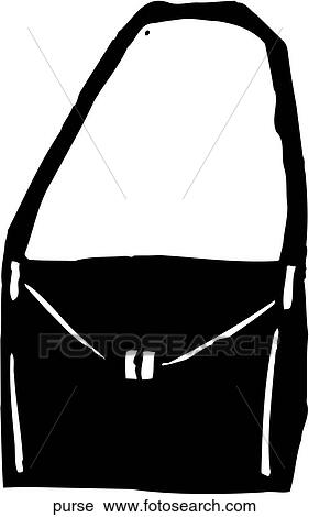 Clipart - Purse. Fotosearch