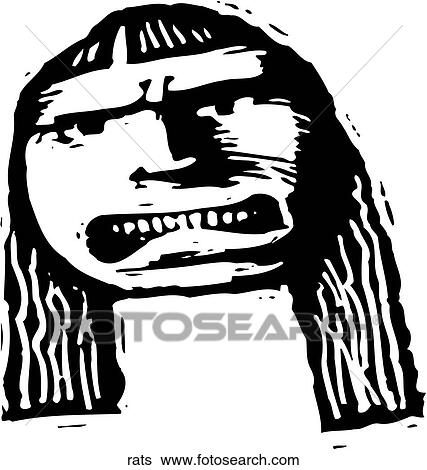 Clip Art - Rats!. Fotosearch