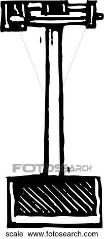 Scale View Large Clip Art Graphic Clipart - Scale. Fotosearch