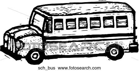 School Bus View Large Clip Art Graphic Clip Art - School Bus. Fotosearch