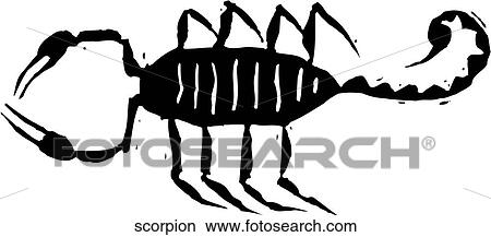 Scorpion View Large Clip Art Graphic Clipart - Scorpion. Fotosearch