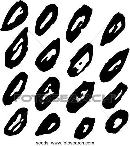 Seeds View Large Clip Art Graphic Clip Art - Seeds. Fotosearch