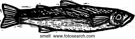 Smelt View Large Clip Art Graphic Clip Art - Smelt. Fotosearch