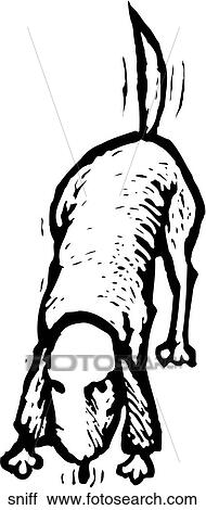 Sniff View Large Clip Art Graphic Clipart - Sniff. Fotosearch