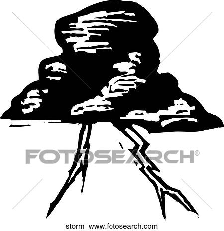 Clipart - Storm. Fotosearch