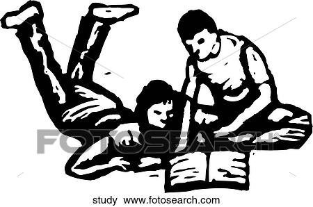 Clip Art - Study. Fotosearch