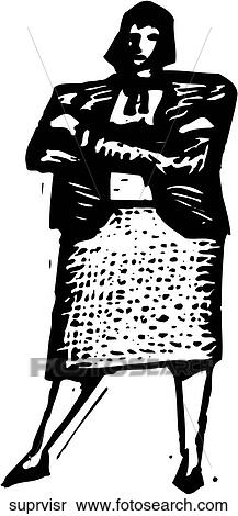 Clipart - Supervisor. Fotosearch