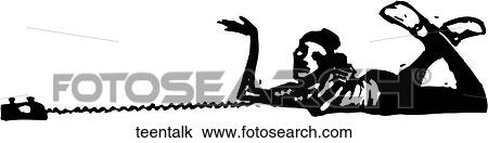 Clipart - Teen Talk. Fotosearch