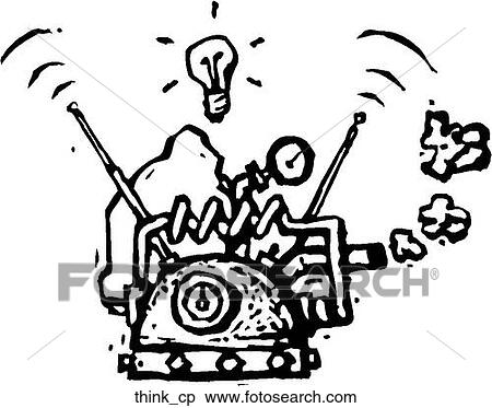 Clipart - Thinking Cap. Fotosearch