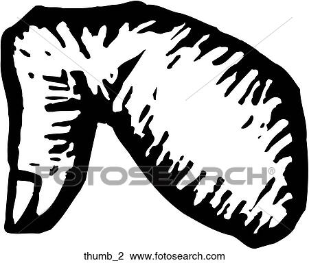 Thumb 2 View Large Clip Art Graphic Clipart - Thumb 2. Fotosearch