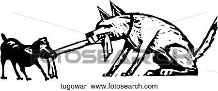 Tog o' War View Large Clip Art Graphic Clipart - Tog o' War. Fotosearch