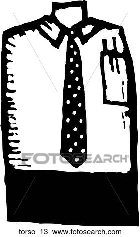 Torso 13 View Large Clip Art Graphic Clipart - Torso 13. Fotosearch