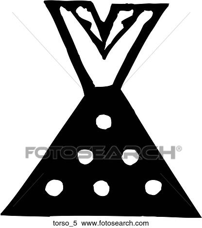 Clipart - Torso 5. Fotosearch