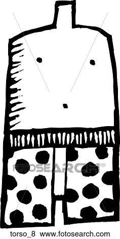 Clip Art - Torso 8. Fotosearch