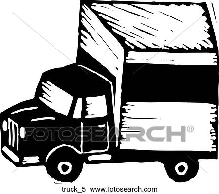 Clipart - Truck 5. Fotosearch