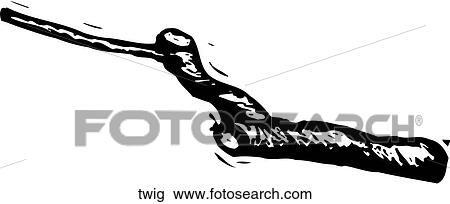 Clipart - Twig. Fotosearch