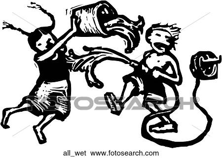 All Wet View Large Clip Art Graphic Clip Art - All Wet. Fotosearch