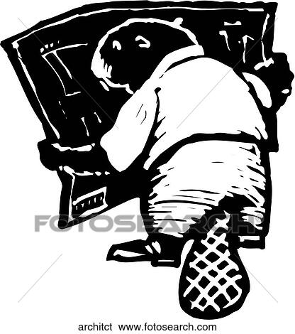Architect View Large Clip Art Graphic Clip Art - Architect. Fotosearch