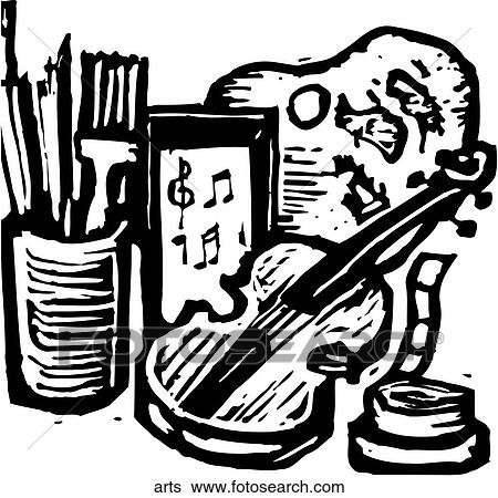 Clip Art - Arts. Fotosearch