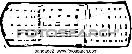 Bandage 2 View Large Clip Art Graphic Clipart - Bandage 2. Fotosearch