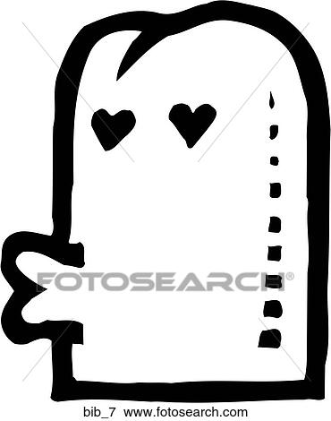 Clip Art - Bib 7. Fotosearch