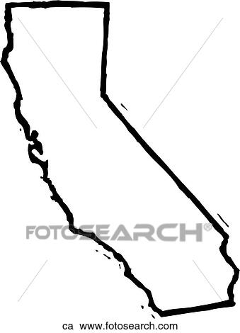 Clipart Of California Ca Clipart Of California Ca