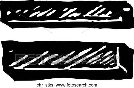 Charcoal Sticks View Large Clip Art Graphic Clip Art - Charcoal Sticks. Fotosearch