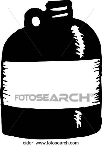 Cider View Large Clip Art Graphic Clipart - Cider. Fotosearch