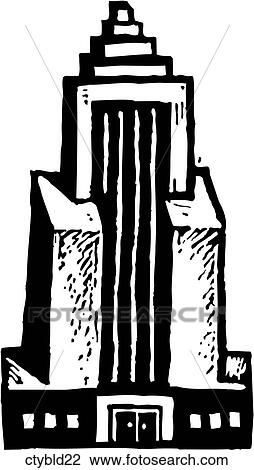 Clipart - City Building 22. Fotosearch